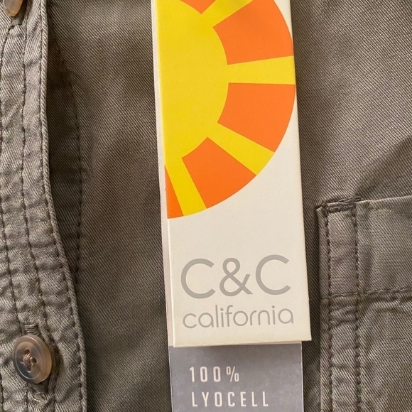 C&C button down lyocell shirt - Picture 4 of 4